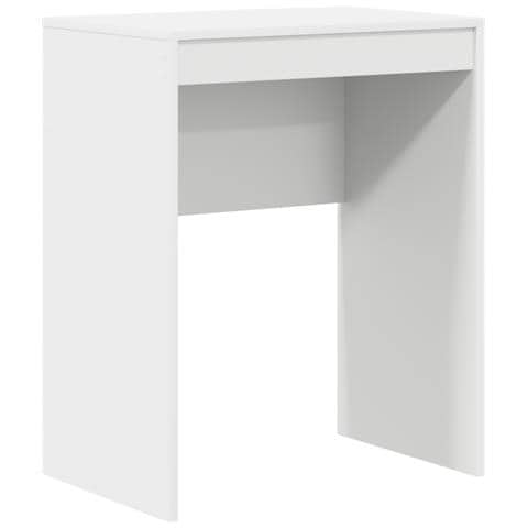 Scrivania Minimalista Bianca Truciolare 60 x 40 x 76 cm Durevole - Foto 1