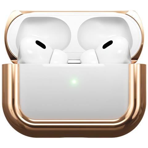 Custodia Airpods Pro / Pro 2 In Alluminio Aerospaziale, Protezione Antiurto Da 3 M, Rosa Champagne - Foto 5