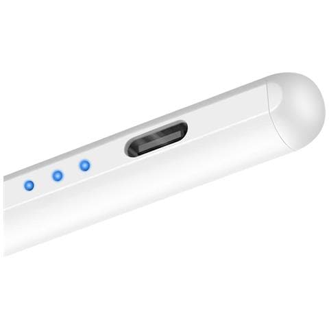Penna Stilo Compatibile Con Ipad Pro Magnetica, Punta Da 1.5mm, Ricarica Usb-c Ultra Rapida, Bianco - Foto 2