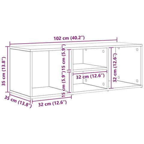 Párnázott tárolópad Rovere nero 102 x 35 x 35 cm - Foto 9