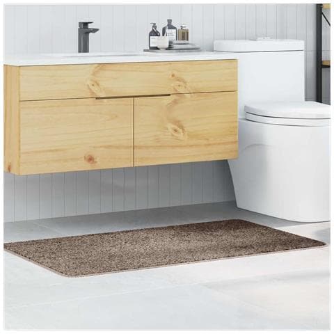 Tappeto da bagno Marrone 70 x 120 cm Polipropilene - Foto 2