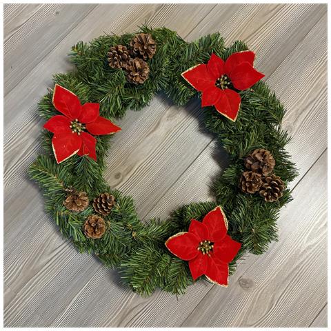 Decorazione Da Natale Deckroa, Materiale Struttura In Plastica Made In Italy, Verde - Foto 1