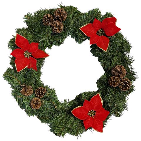 Decorazione Da Natale Deckroa, Materiale Struttura In Plastica Made In Italy, Verde - Foto 2