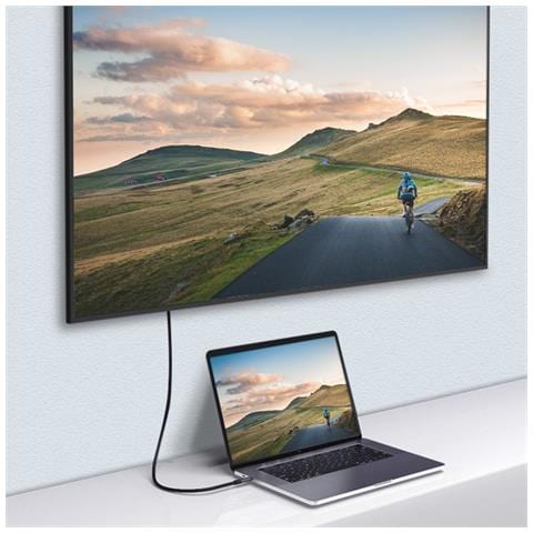 Cavo Dual Usb-c 3.1 Gen2 100w Ricarica Rapida 10gbps Trasferimento Dati Per Laptop, Compatibile Con Apple, Samsung, Huawei  1,5 Milioni - Foto 6