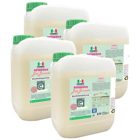 Detersivo Belbucato Biancoperfetto 5ltx4pz - Foto 1