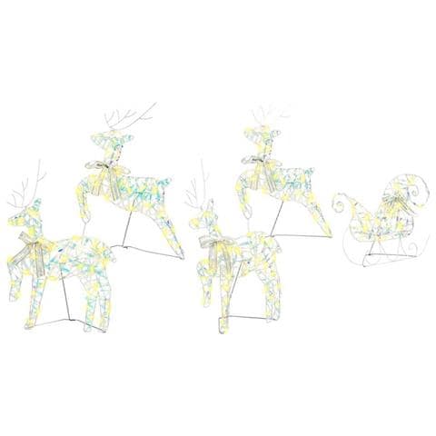Renne LED con 40 LED 5 pcs Multicolore PET - Foto 1