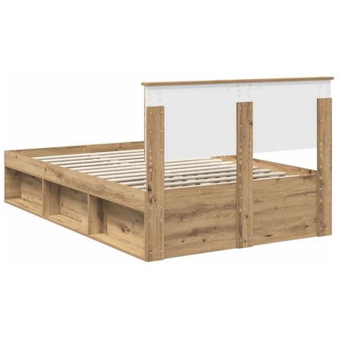 Struttura del letto Rovere Artigianale 120 x 200 cm - Foto 9