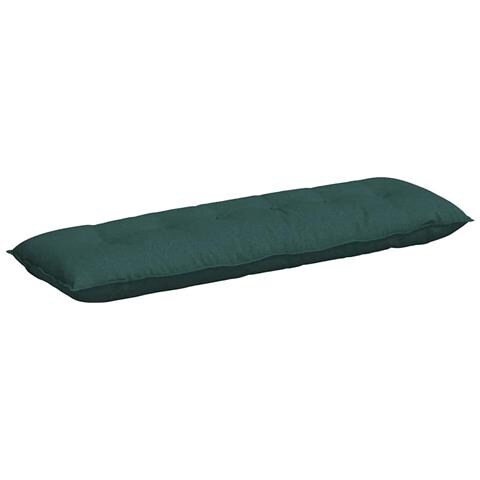 Cuscino per Schiena Verde Scuro 160 x 19 x 50 cm Tessuto - Foto 1