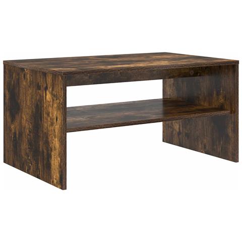 Tavolino da salotto Rovere fumé 80 x 50 x 40 cm - Foto 1