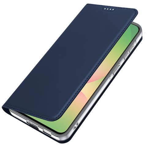 Cover per Galaxy A57 5G - Pelle /PU, Blu - Foto 4