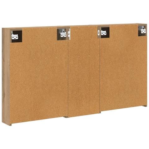 Set di Armadi da Bagno con lo scaffale 3 pcs 130 x 14,5 x 70 cm - Foto 9