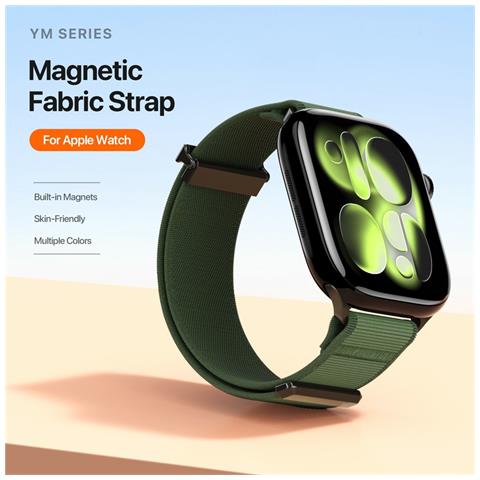 Cinturino Orologio per Apple Watch - Verde - Foto 4