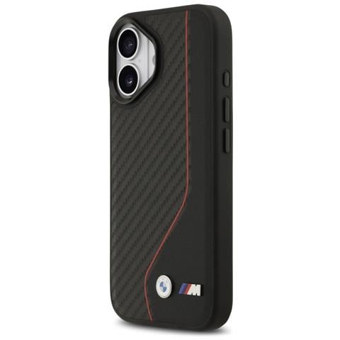 Custodia Per Iphone 17 Nera Magsafe Bmw M Carbon Line - Foto 1