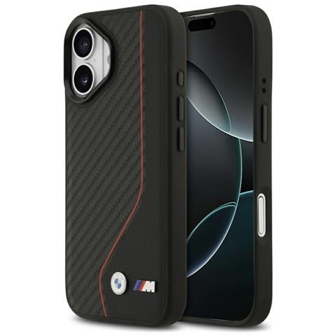 Custodia Per Iphone 17 Nera Magsafe Bmw M Carbon Line - Foto 2