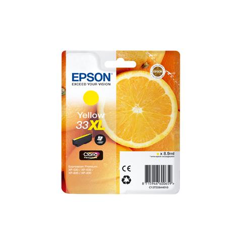 C13T33644010 Cartuccia Ink Originale Gialla per Expression Home XP530  - Foto 10