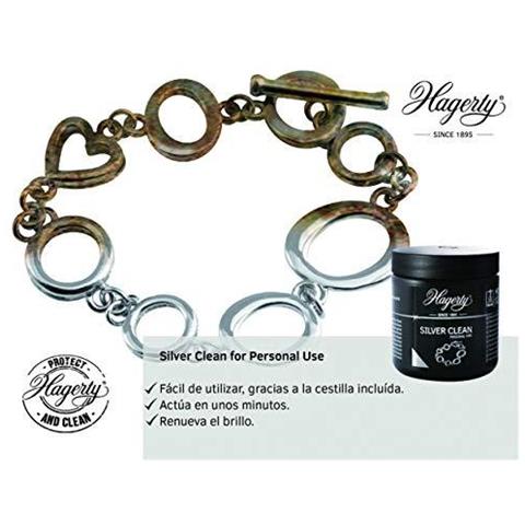 Argento Clean - Immersion Pulitore Per Argento E Gioielli In Argento - 170 Ml - In Soli 2 Minuti Pulisce E Ripristina La Brillantezza Originale. - Foto 2