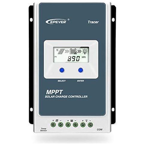 Regolatore Di Carica MPPT 10A EPEVER Tracer1210AN - Per Pannelli Solari 12V/24V, 100V Max - Foto 11