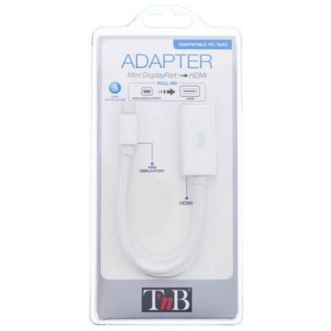 MIDPHDMI mini DisplayPort HDMI 1.3b Bianco cavo di interfaccia e adattatore - Foto 3