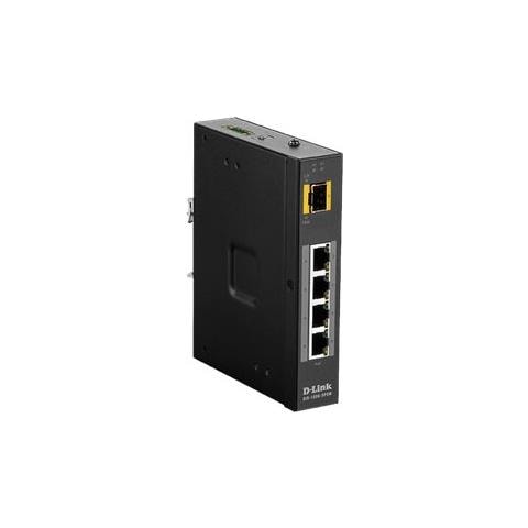 DIS-100G-5PSW Switch L2 Gigabit Ethernet 5Porte con 4 x 10/100/1000 (PoE) + 1 slot 100/1000 SFP Dedicate - Foto 3