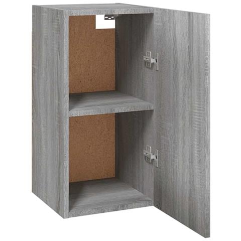 Mobile Tv Grigio Sonoma 30,5x30x60 Cm In Legno Multistrato - Foto 2