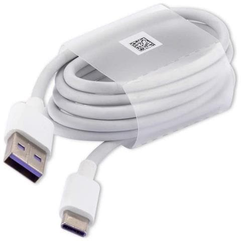 Cavo Dati E Ricarica Type C Originale Ap81 Fast Charging 5a White Bulk - Foto 2