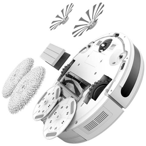 Kit 2 Pezzi Spazzola Laterale Robot SpinWave Colore Nero/Grigio - Foto 3