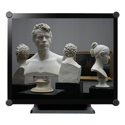 TX-1702 Monitor PC 43,2 cm (17") 1280 x 1024 Pixel SXGA LCD Touch screen Da tavolo Nero - Foto 1