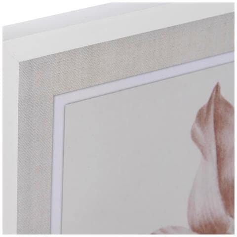 Quadro Cristallo Betulla 55 X 70 X 2,5 Cm 55 X 2,5 X 70 Cm Fiori (4 Pezzi) - Foto 3