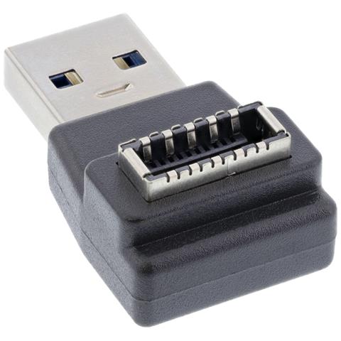 Adattatore USB 3.2, da spina USB-A a presa interna USB-E - Foto 2