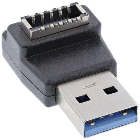 Adattatore USB 3.2, da spina USB-A a presa interna USB-E - Foto 1