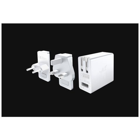 RC21-01700200-R3M1 Caricabatterie per dispositivi mobili Cuffie, Auricolare, Telefono cellulare, Netbook, Computer portatile, Power bank, Smartphone, Orologio intelligente, Tablet, Telefono Bianco AC Interno - Foto 2
