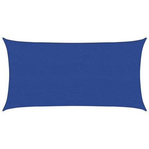 Vela Parasole 160 G /m Rettangolare Blu 3x6 M In Hdpe - Foto 1