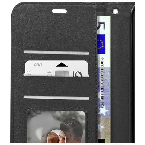 Custodia Per Samsung A35 5g Portafoglio Funzione Supporto E Cordino, Nero - Foto 5