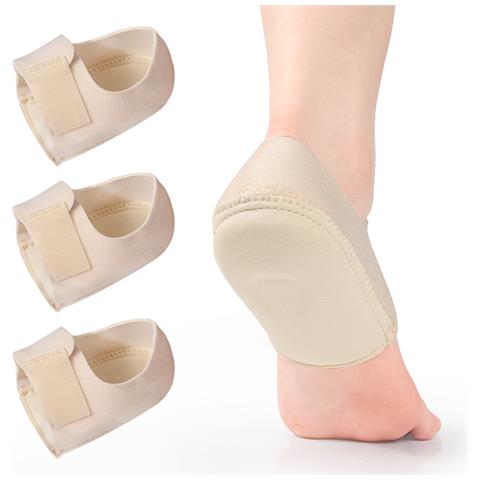 Calzini Magic Tape Heel Per Uomo E Donna Beige - Foto 5