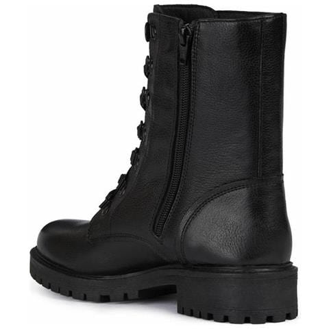 Hoara Booties Stivaletti Pelle Di Mucca Scarpe Donna Nero Eu 38, D04ftg 00085 C9999 - Foto 2