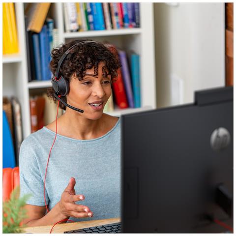 Cuffie stereo Blackwire 5220 con connettore USB-C + spina da 3,5 mm + adattatore USB-C /A - Foto 1