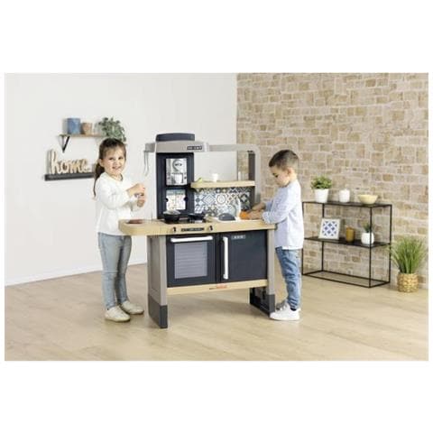 Cucina Scalabile Smoby Tefal - Per Bambini Dai 3 Anni - Con Zoccoli Rimovibili - 31 Accessori Inclusi - Foto 3