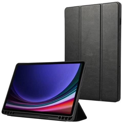 Custodia Protettiva Per Galaxy Tab A9 Book Cover Con Funzione Stand, Nero - Foto 2