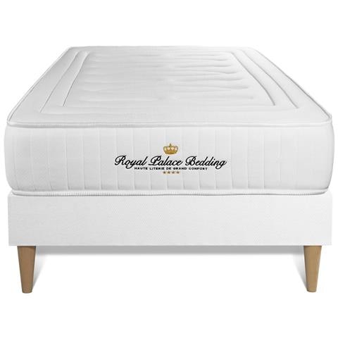 Kit Rete E Materasso Lancaster 90x200cm - Spessore : 22cm - Molle Insacchettate E Memory Foam - Rigido, 3 Zone Di Comfort - Foto 1
