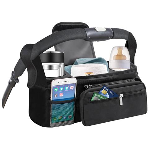 Borsa Organizer Per Passeggino - Portaoggetti Universale Per Passeggino - Foto 5