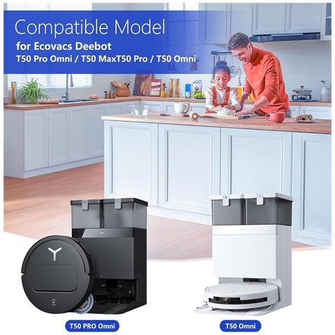 Accessori Di Ricambio Per Ecovacs Deebot T50 Pro Omni - Foto 2