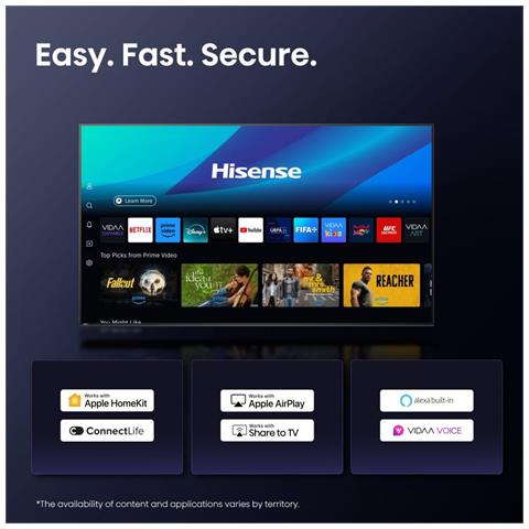 75E77Q PRO 190,5 cm (75") 4K Ultra HD Smart TV Wi-Fi Nero - Foto 11