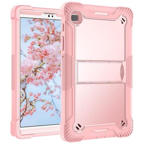 Custodia Per Samsung Galaxy Tab A7 Lite 8.7"" Con Tracolla Rosa - Foto 4