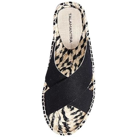 Espadrillas Da Donna Ciabatte Nere Taglia 36 - Foto 2