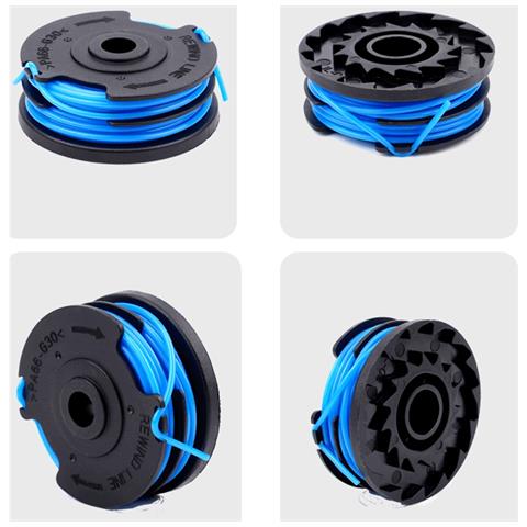 Confezione Da 6 Bobine Di Filo Per Decespugliatore Compatibili Con Greenworks Serie 2900719 E 2101602 - Foto 5