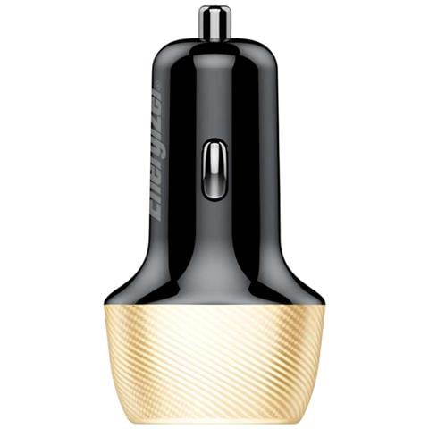 Caricatore Per Accendisigari Usb-c / Usb-a Pd 38w Qc 3.0 Modello Ultimate, Oro - Foto 2