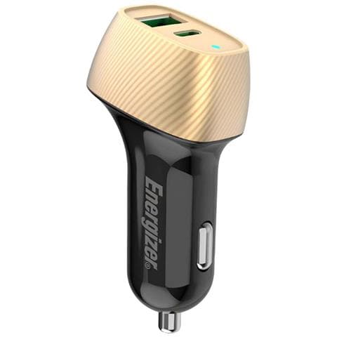 Caricatore Per Accendisigari Usb-c / Usb-a Pd 38w Qc 3.0 Modello Ultimate, Oro - Foto 5