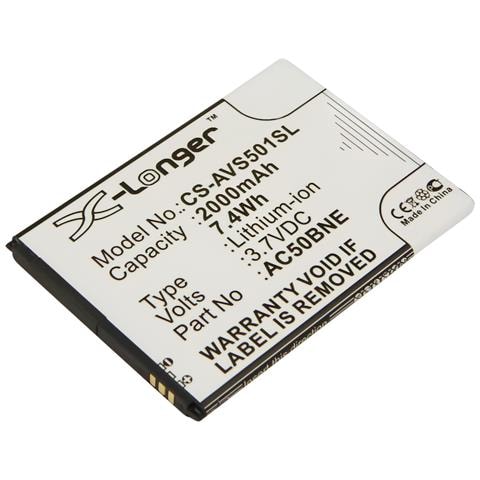 Batteria 3,7v Per Smartphone Archos 50b Neon Compatibile Ac50bne 2000mah - Foto 1