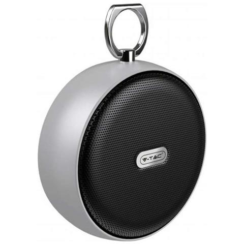 Speaker Bluetooth Portatile 4W con Microfono e Slot per Scheda TF Batteria da 800mAh Colore Grigio, colore Grigio - Foto 1