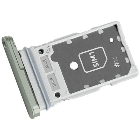 Vano Scheda Dual Nano Sim Per Galaxy S23 E S23 Plus Pezzo Originale, Verde - Foto 1
